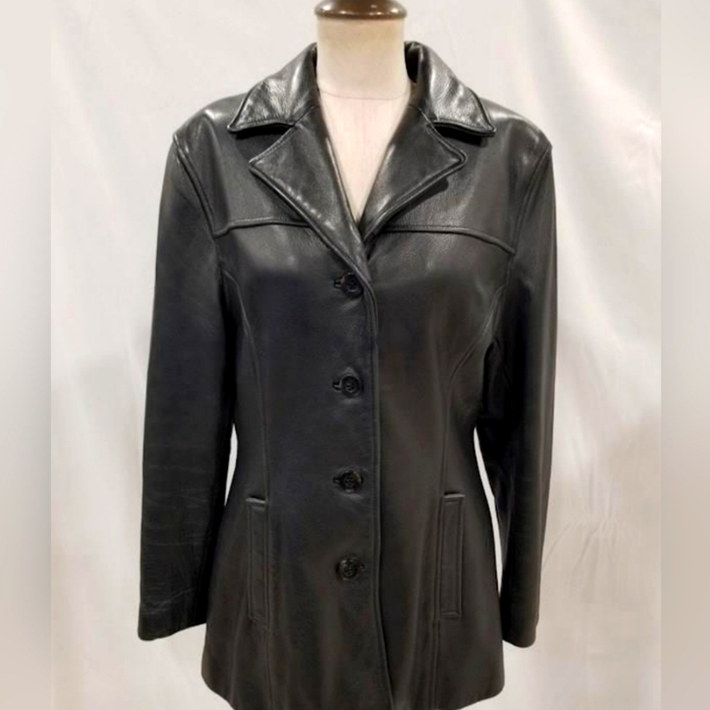 Wilson's Black Leather jacket